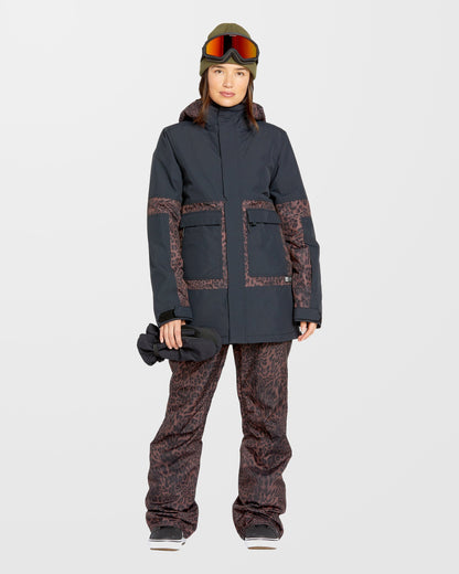 Swift Bib Jumpsuit - Leopard