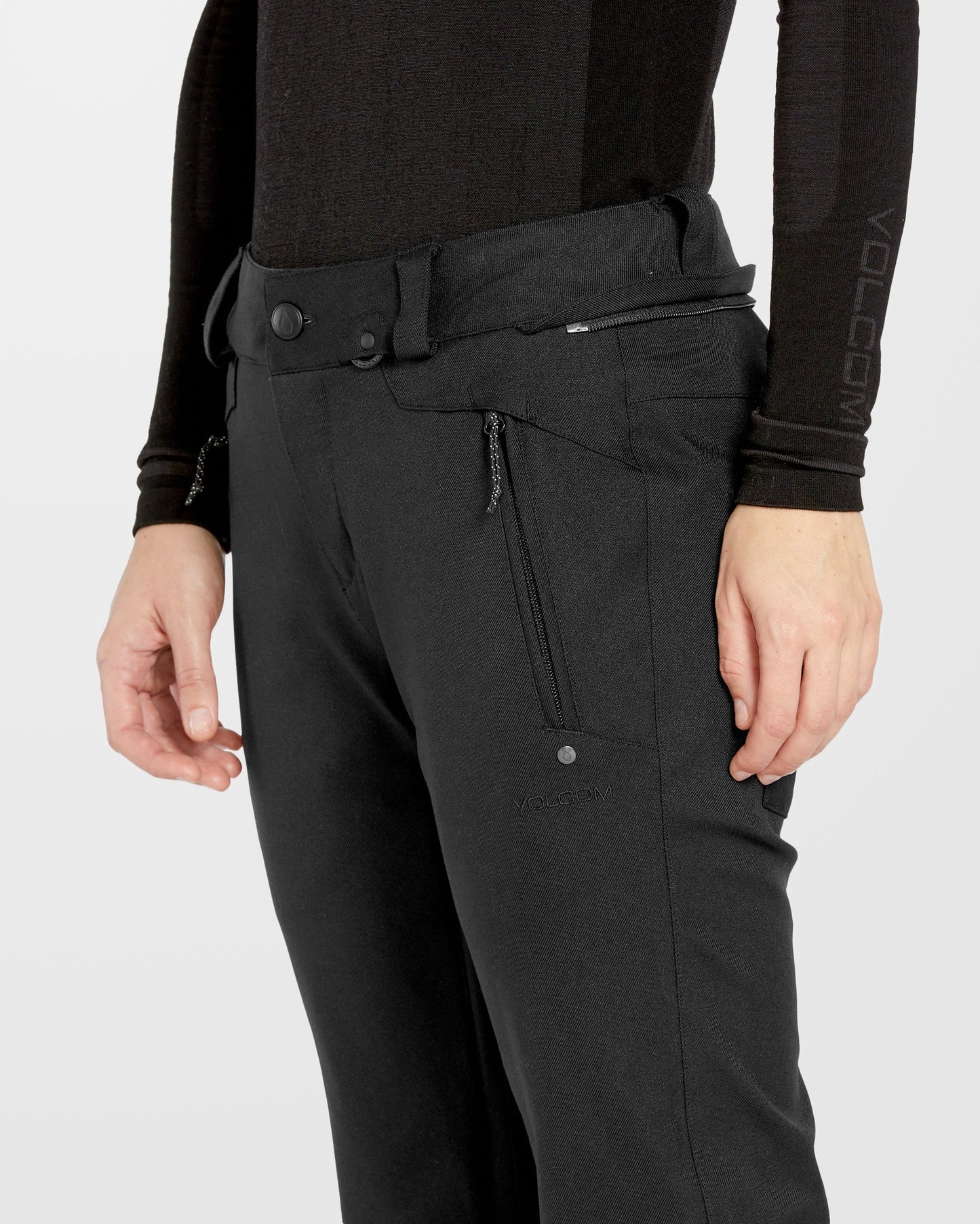 Genus Stretchhose - Schwarz