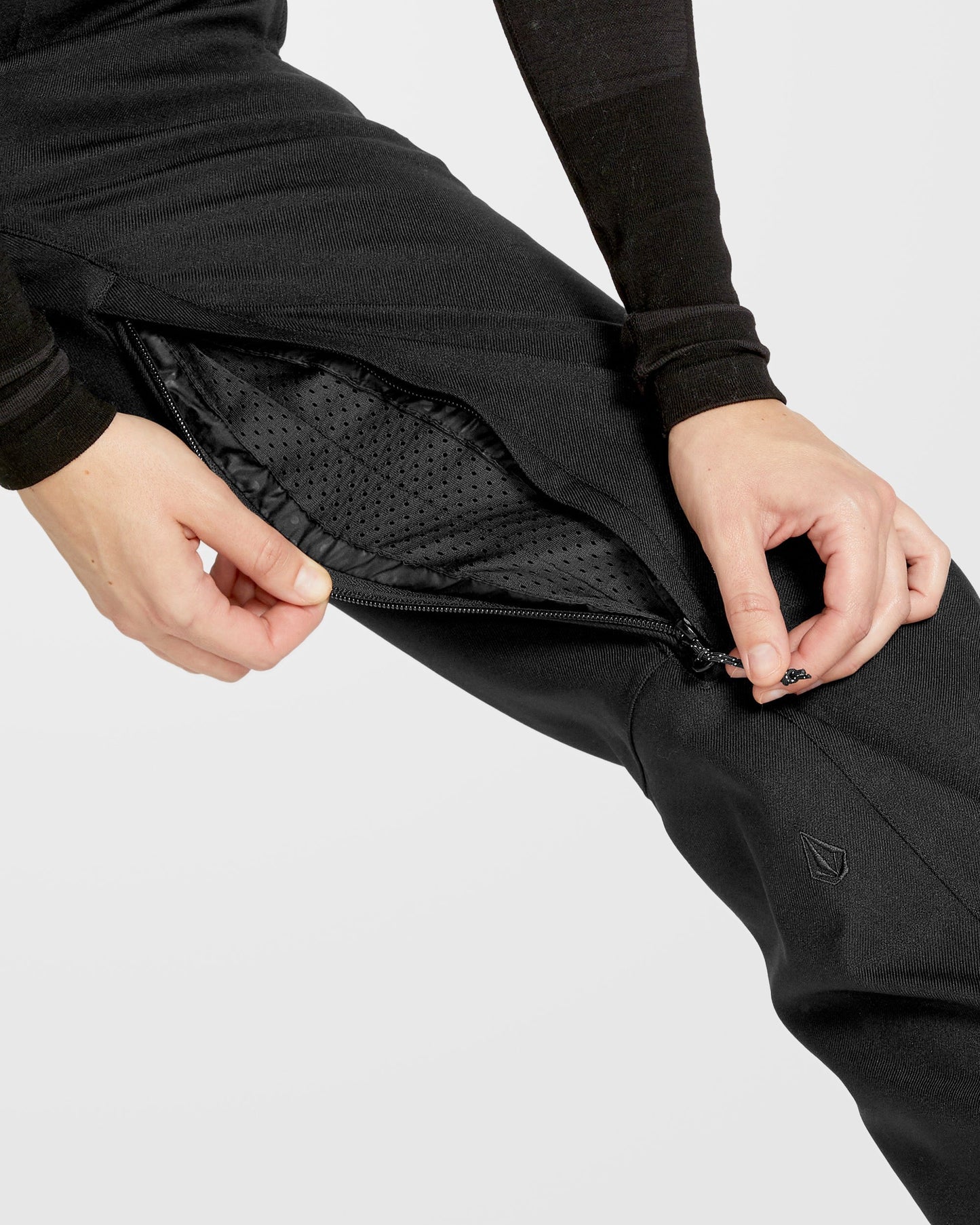 Genus Stretchhose - Schwarz