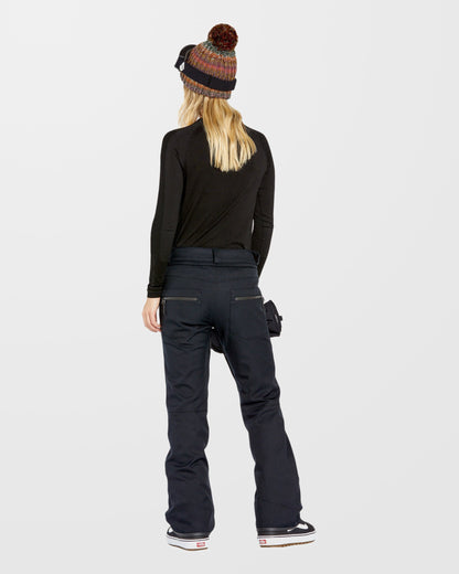 Genus Stretchhose - Schwarz