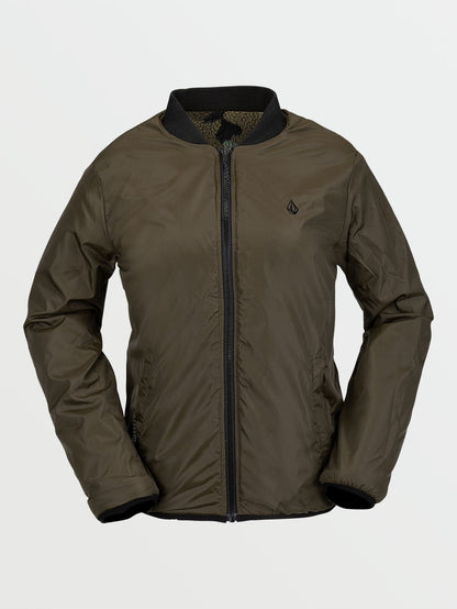 Polar Wendbare Schneejacke – Servicegrün