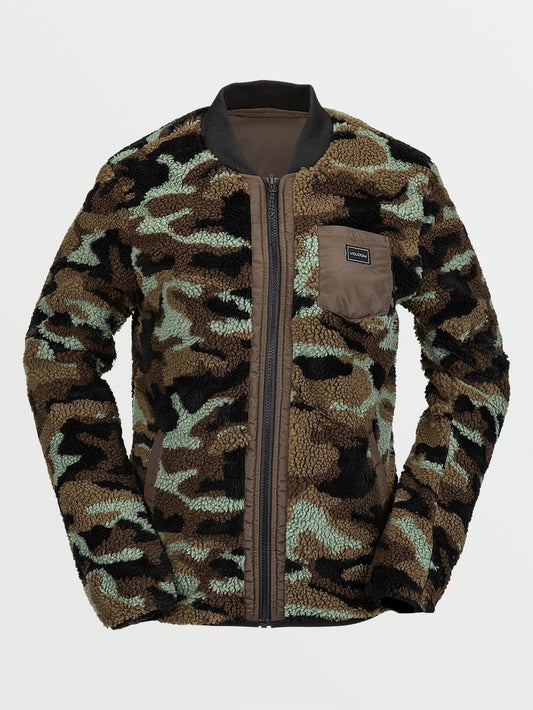 Polar Wendbare Schneejacke – Servicegrün
