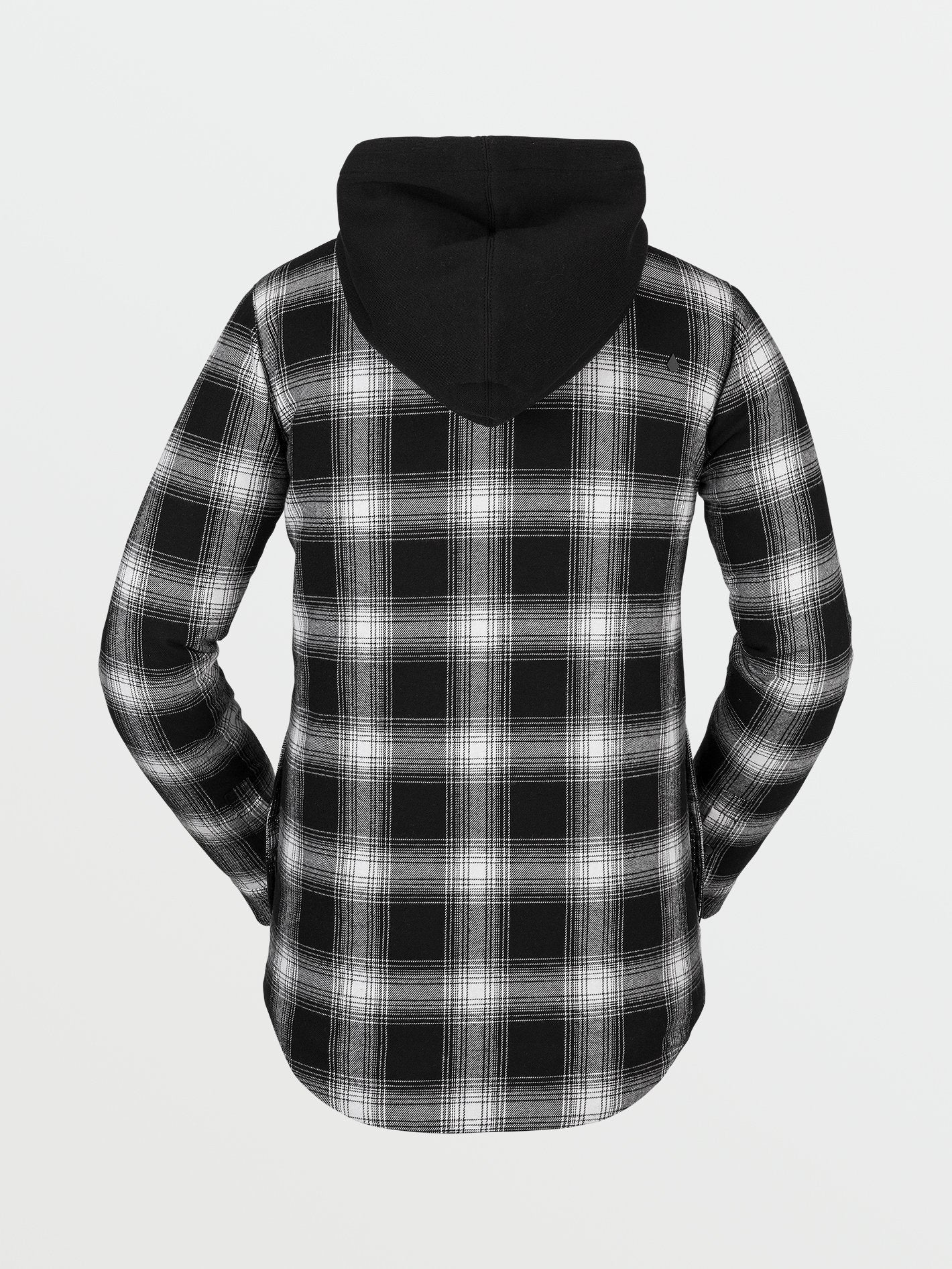 Veste Hooded Flannel - BLACK