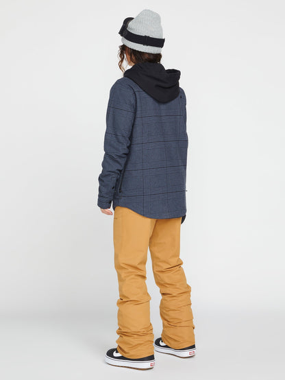 Veste Hooded Flannel - Black