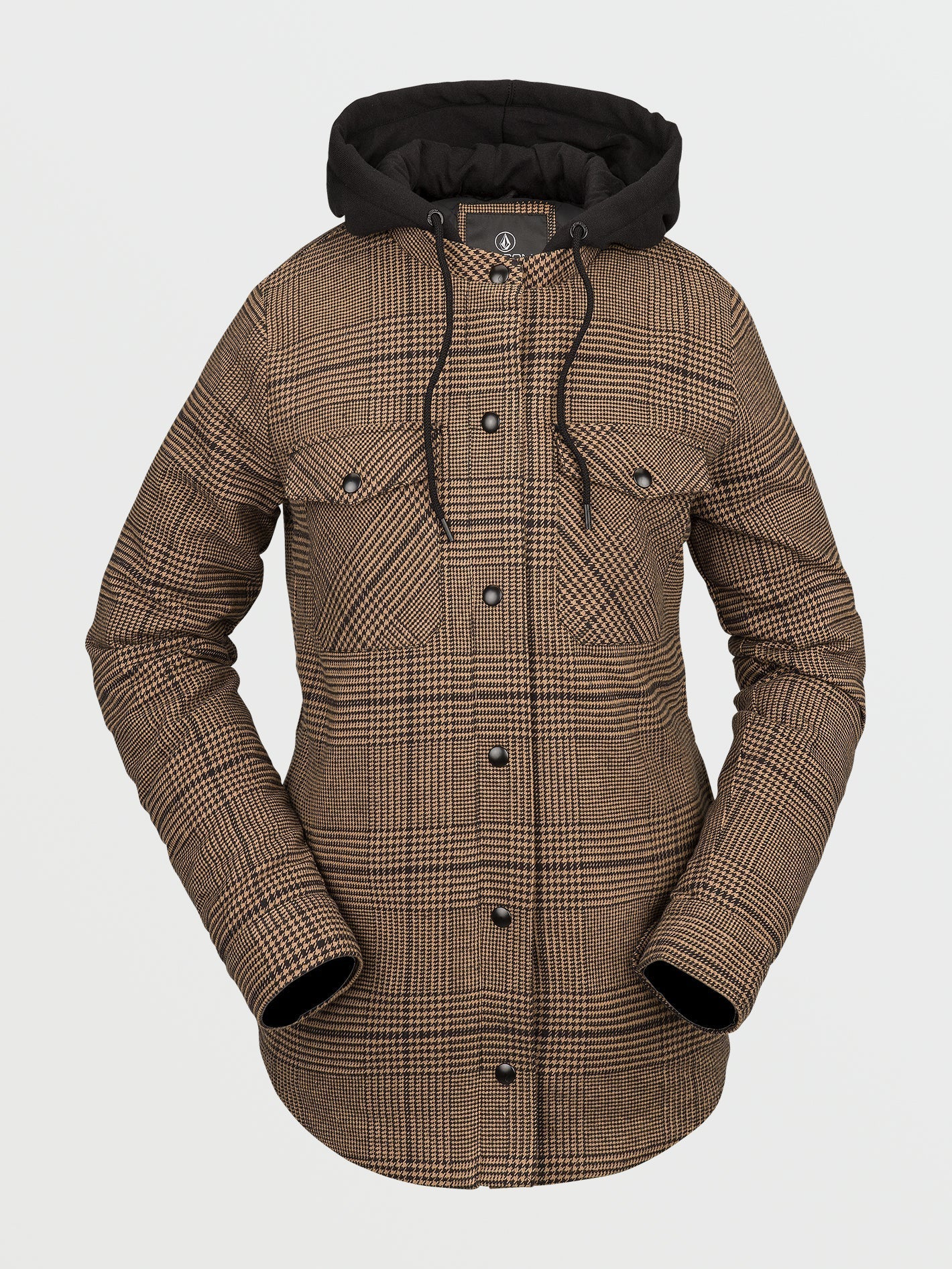 Veste Hooded Flannel - Caramel