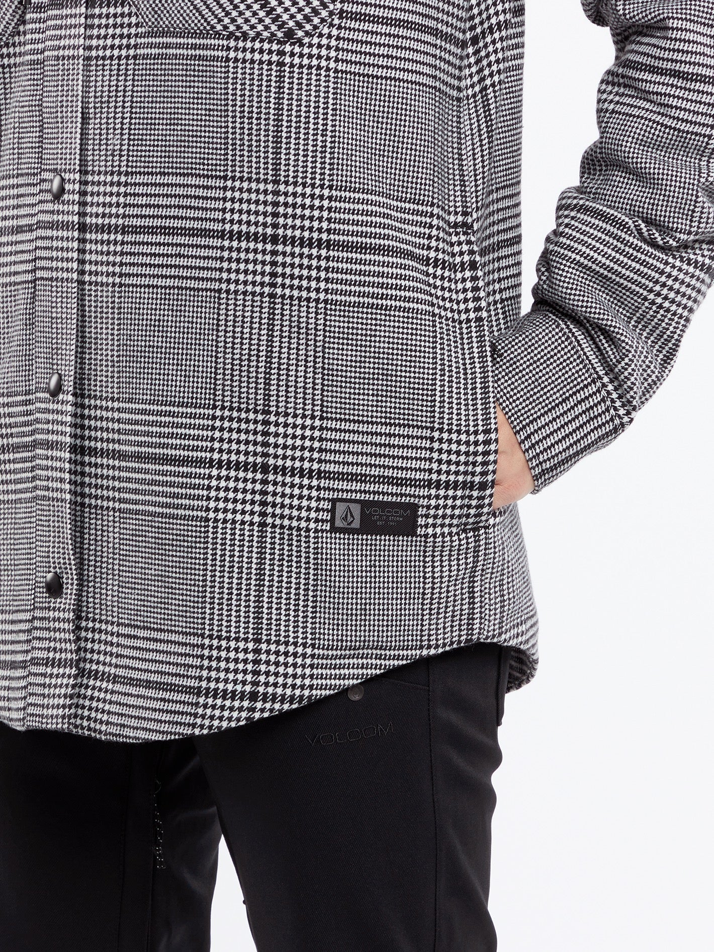Isolierte Flanelljacke – MOONBEAM