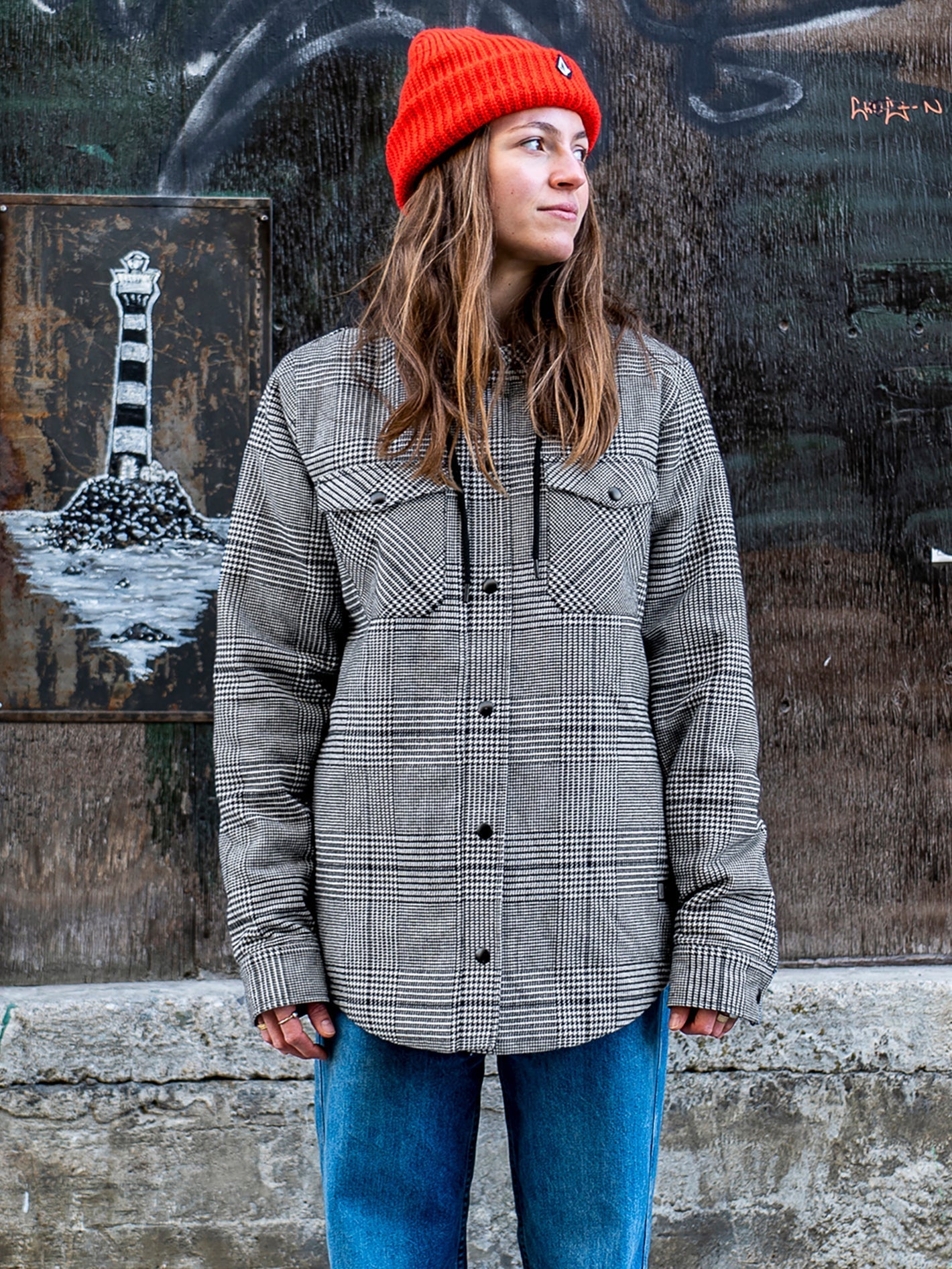 Isolierte Flanelljacke – MOONBEAM