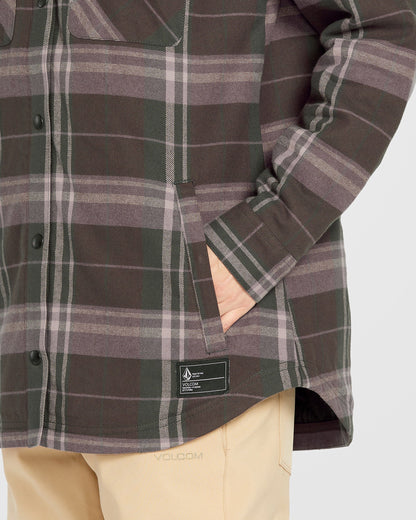 Isolierte Reitflanelljacke – Dusty Lavender