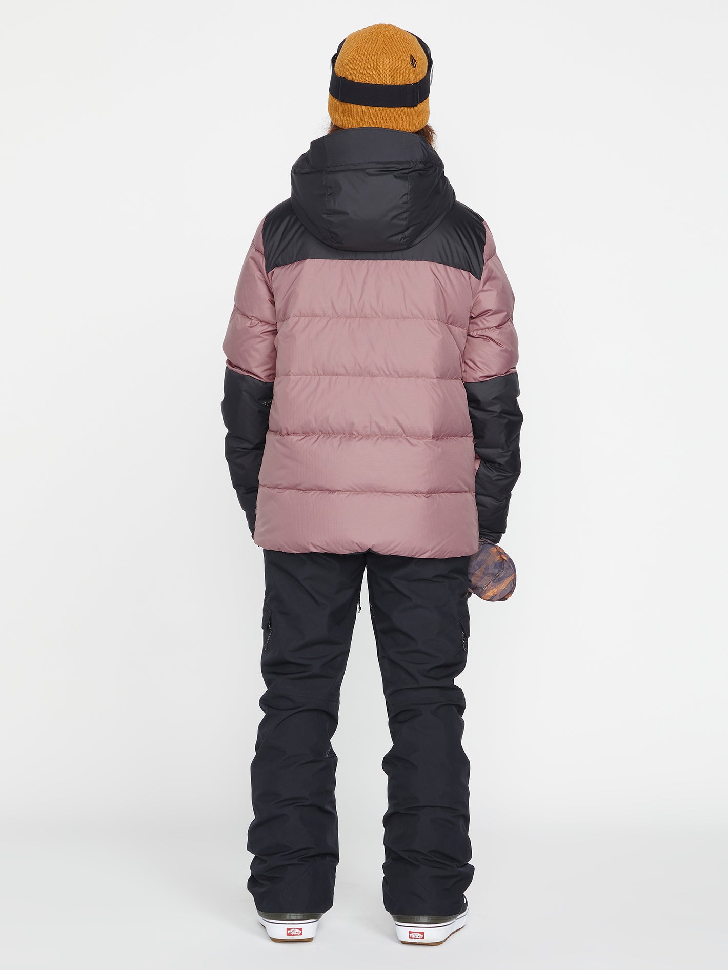 Lifted Down Jacket - Rosewood