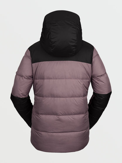 Lifted Down Jacket - Rosewood
