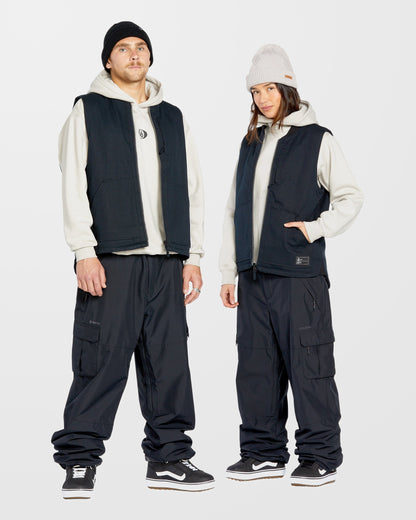 Stone Castine Sleeveless Down Jacket - Black