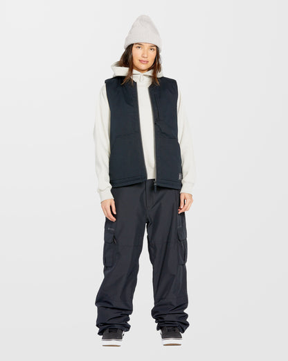 Stone Castine Sleeveless Down Jacket - Black