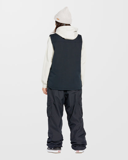Stone Castine Sleeveless Down Jacket - Black