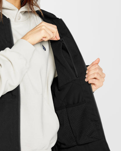 Stone Castine Sleeveless Down Jacket - Black