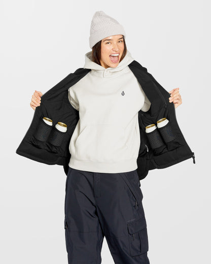 Stone Castine Sleeveless Down Jacket - Black
