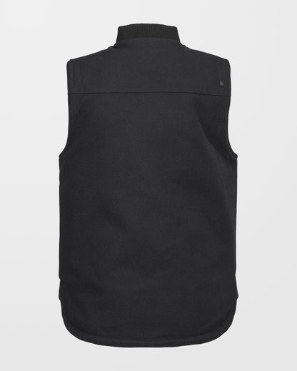Stone Castine Sleeveless Down Jacket - Black