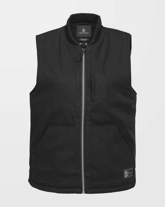 Stone Castine Sleeveless Down Jacket - Black