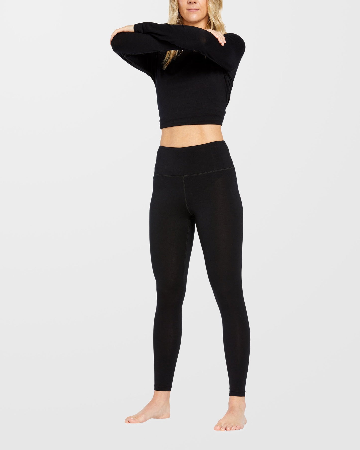Legging première couche W Merino Blend - Black