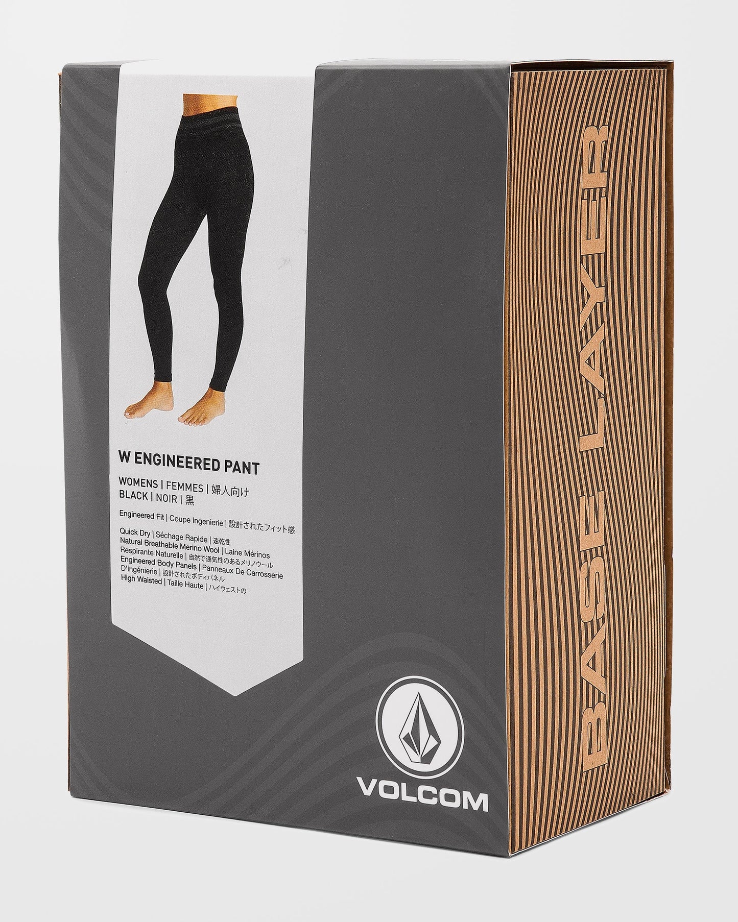 W Engineered first layer leggings - Black