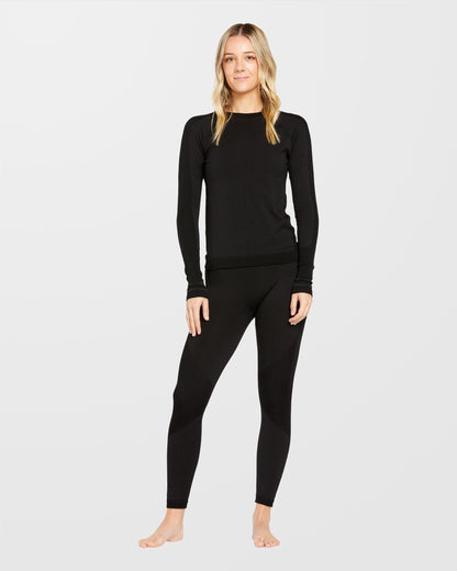 W Engineered first layer leggings - Black
