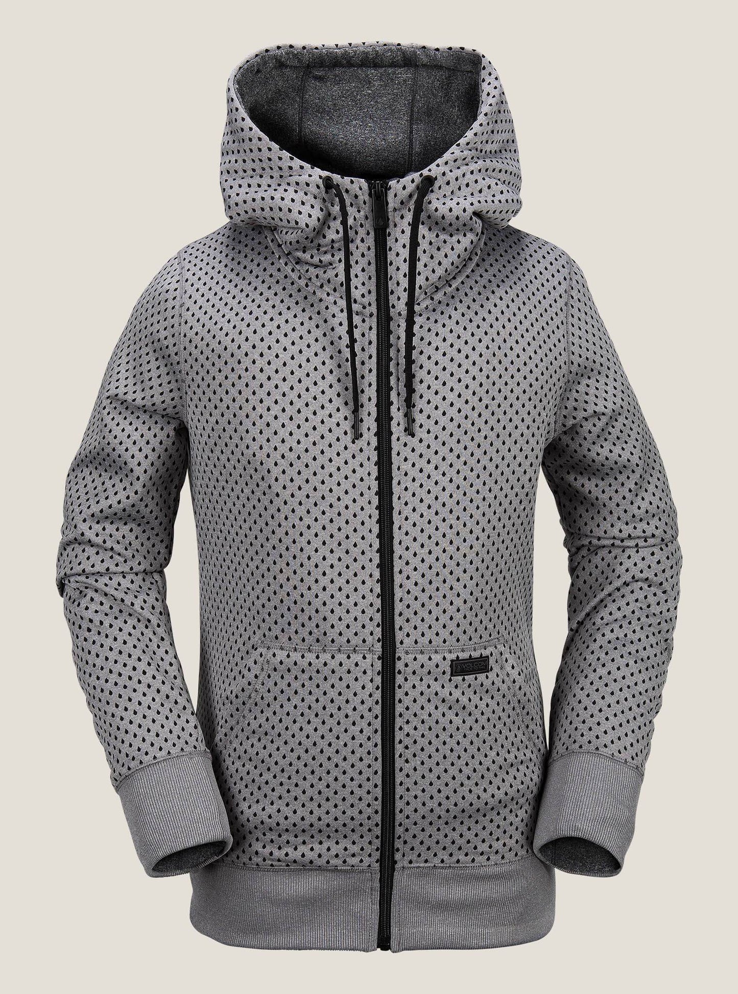 Stone Dot Sweatshirt - Grau meliert