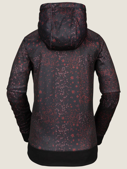 Cascara Sweatshirt - Black Floral Print