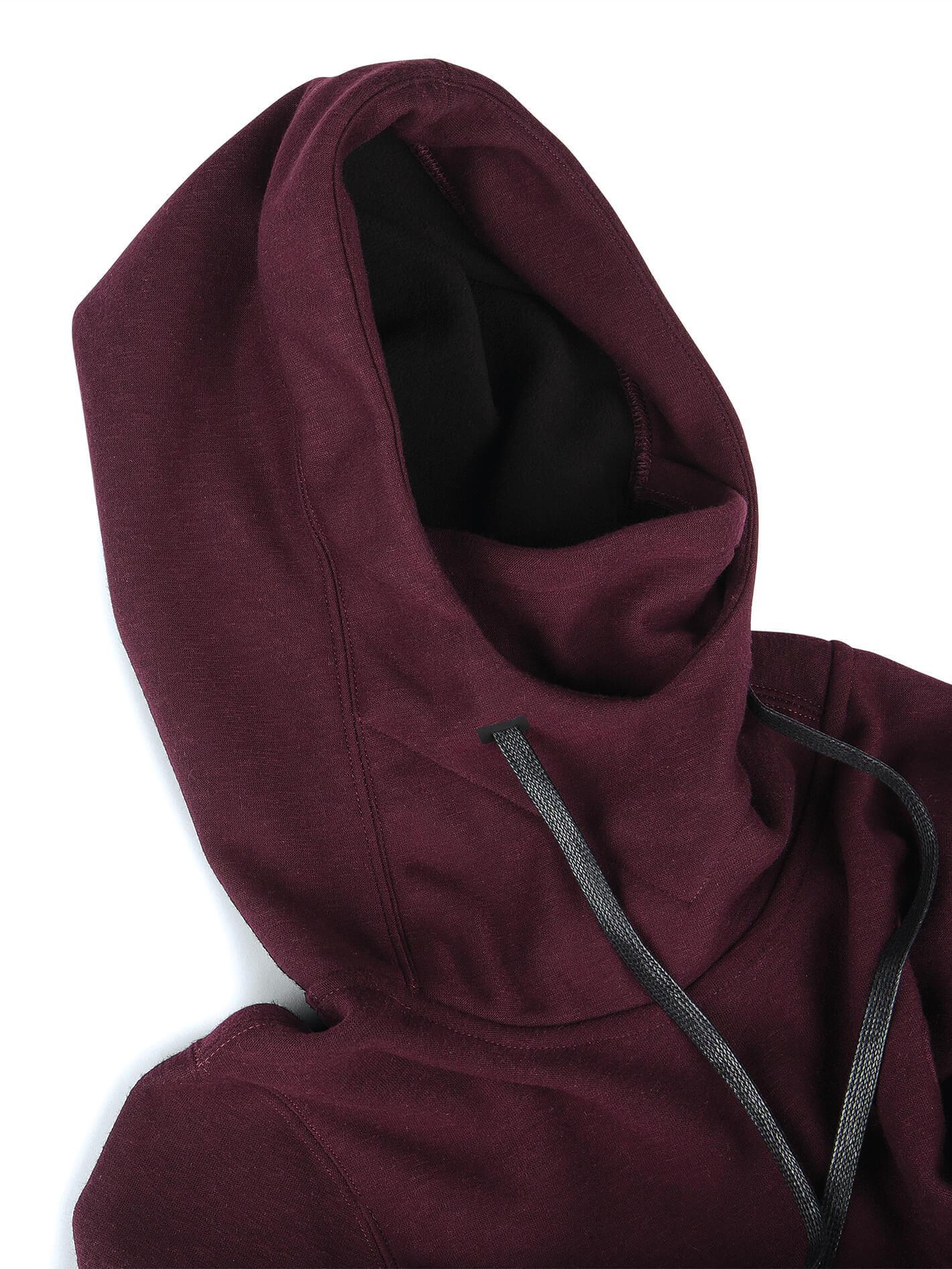 Riding Hoody Sweatshirt - Merlot