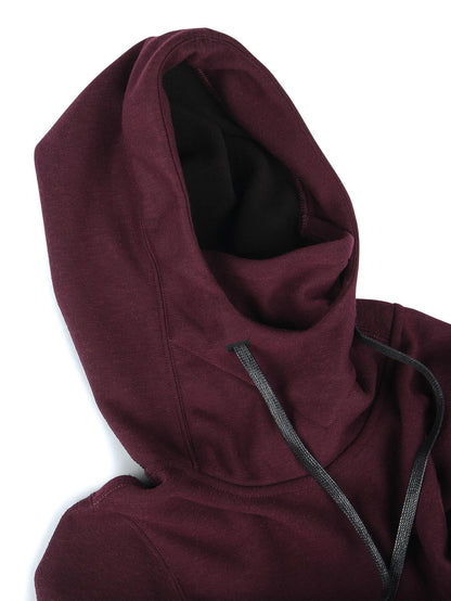 Riding Hoody Sweatshirt - Merlot