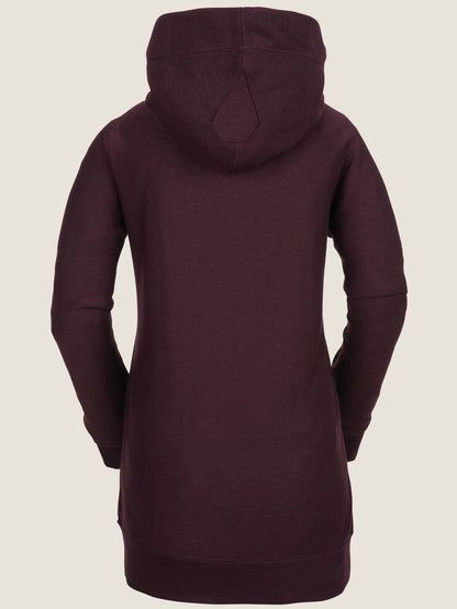 Riding Hoody Sweatshirt - Merlot