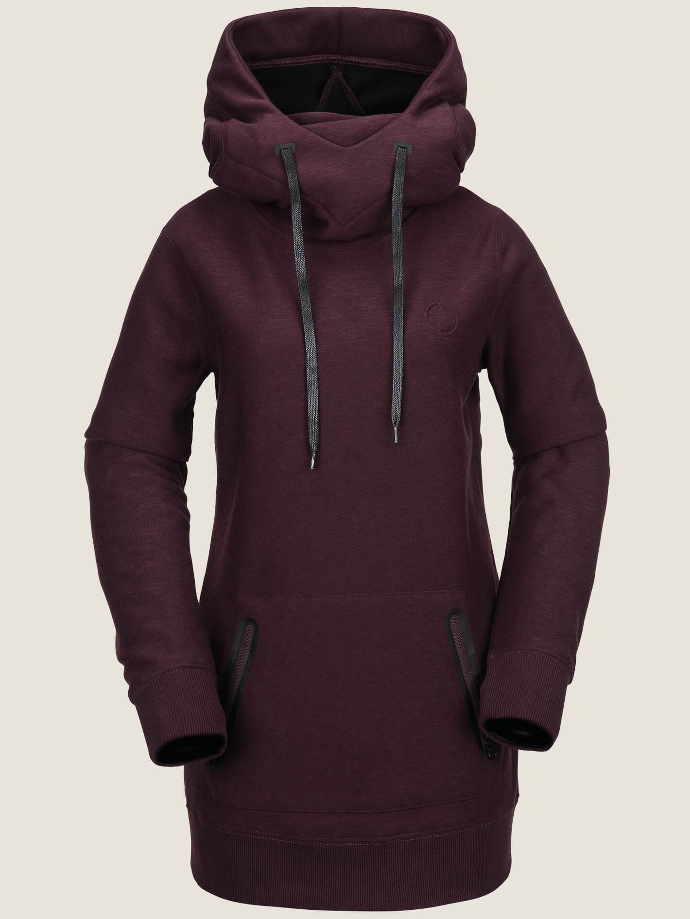 Riding Hoody Sweatshirt - Merlot