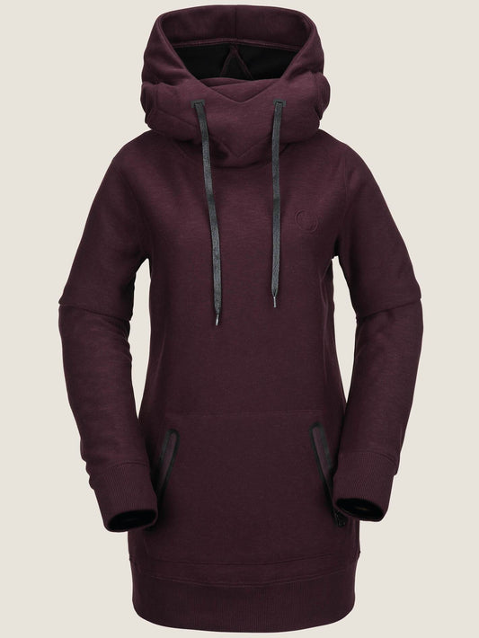 Riding Hoody Sweatshirt - Merlot