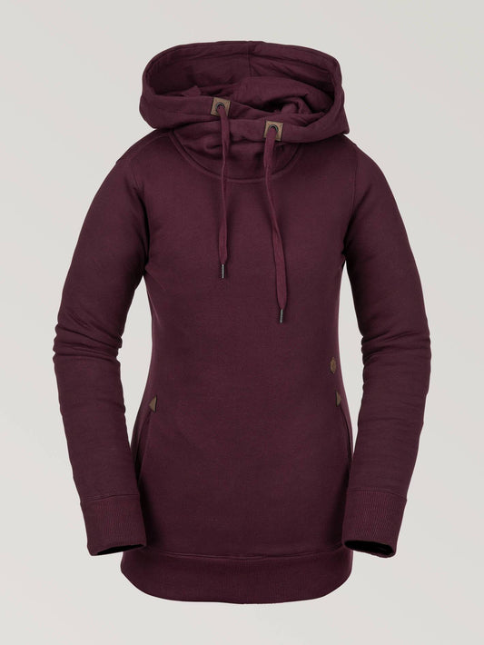 Tower Fleece-Sweatshirt - MERLOT