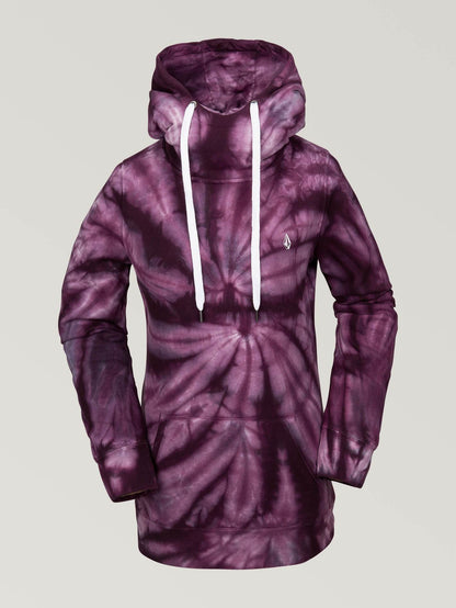 Costus Fleece-Sweatshirt - LILA
