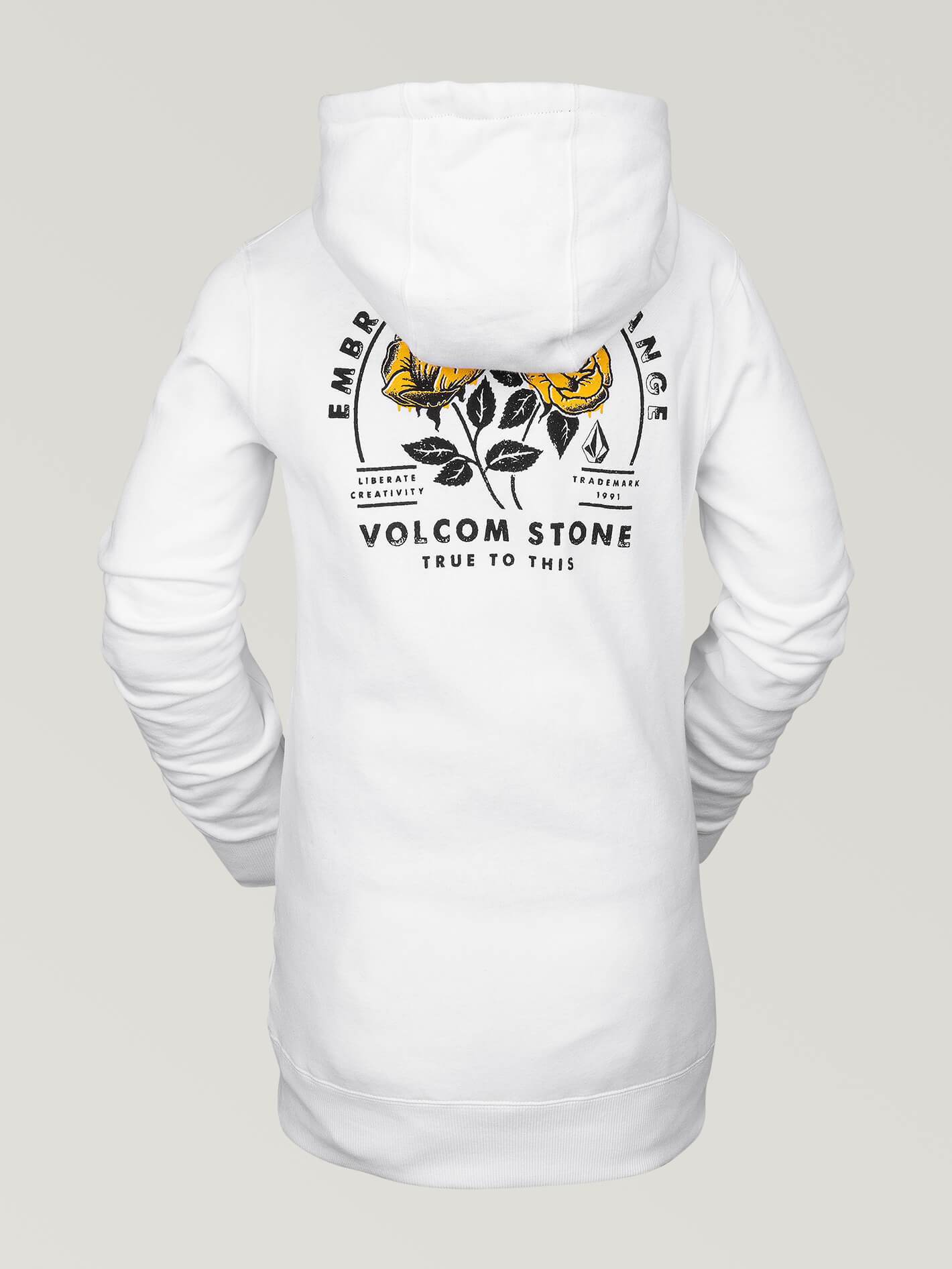 Costus Fleece-Sweatshirt – WEISS
