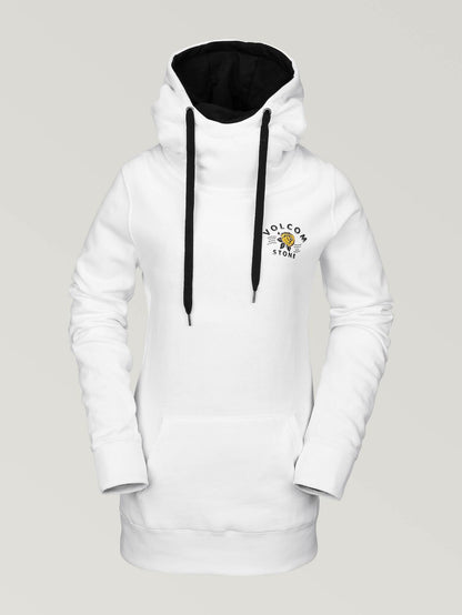 Costus Fleece-Sweatshirt – WEISS