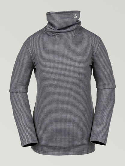 Tech Funnel Sweatshirt - GRAU MELIERT