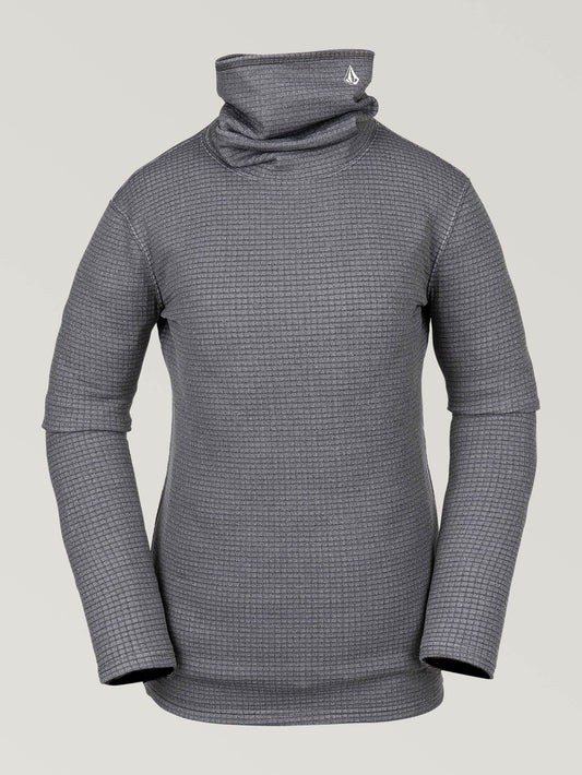 Tech Funnel Sweatshirt - GRAU MELIERT