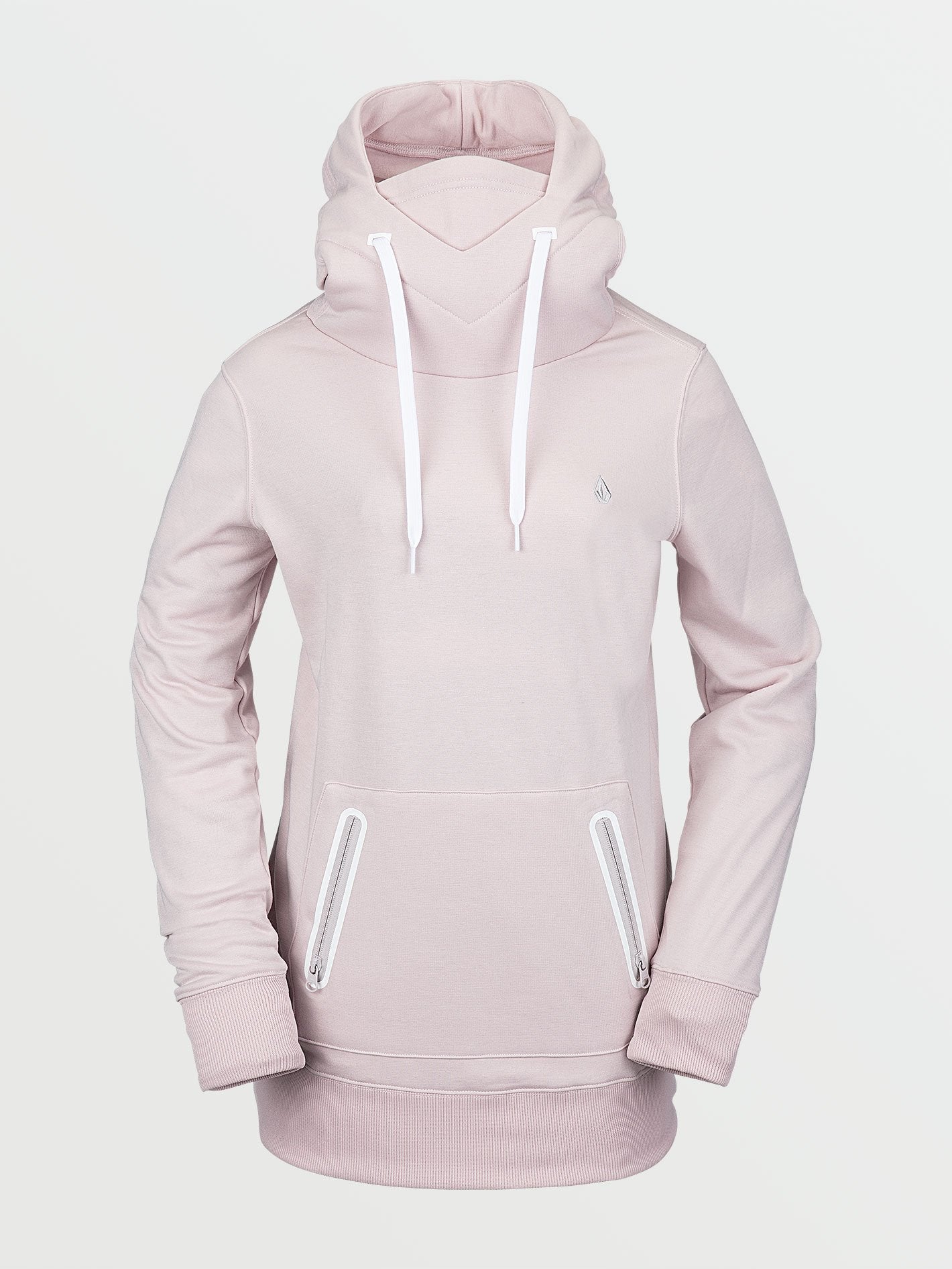 Polartec® Ridin Hoodie – Verblasstes Rosa
