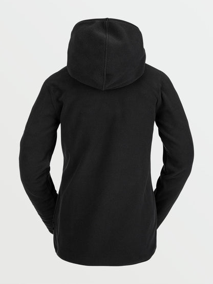 Polartec® Mid Hoodie – Schwarz