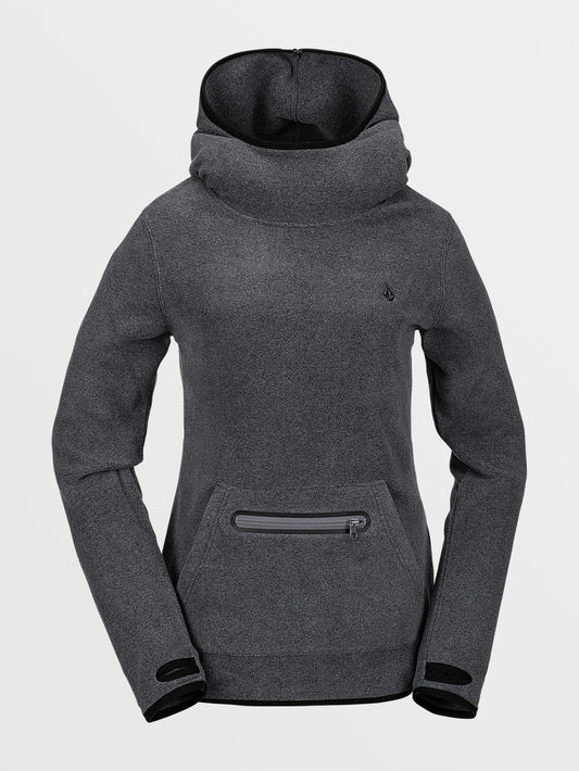 Polartec® Mid Hoodie – Heather Grey