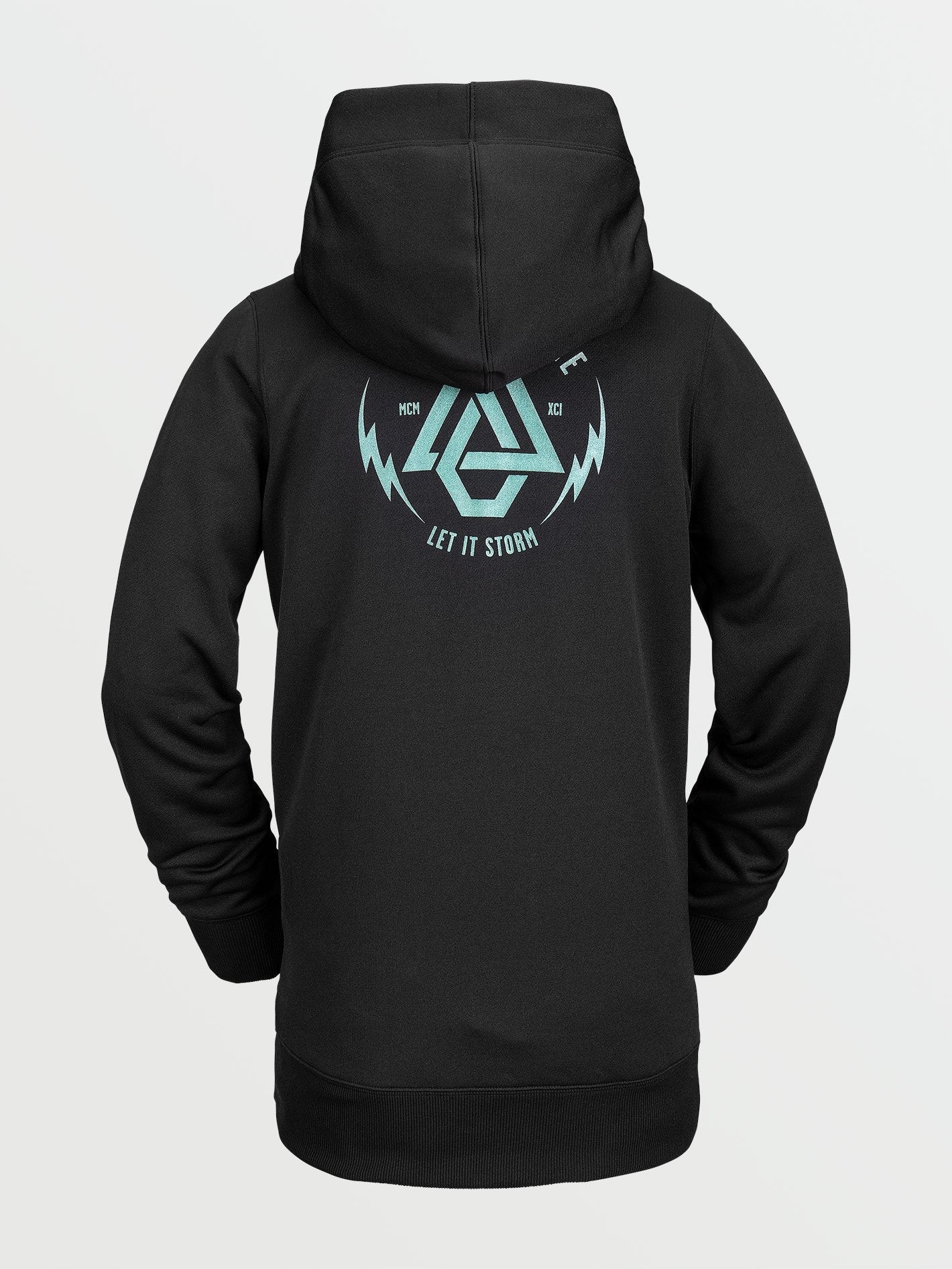 Sweat à capuche Spring Shred - Black