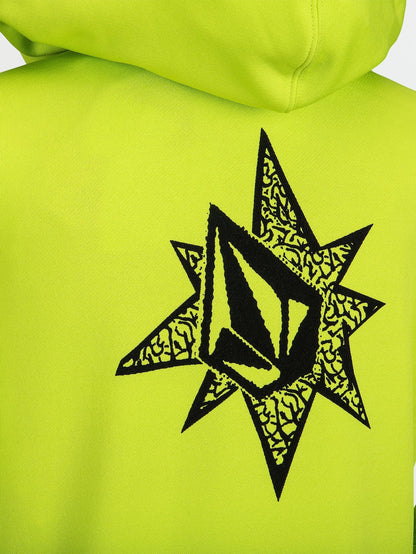 Sweat à capuche Spring Shred - Lime