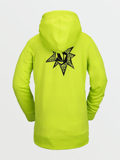 Sweat à capuche Spring Shred - Lime