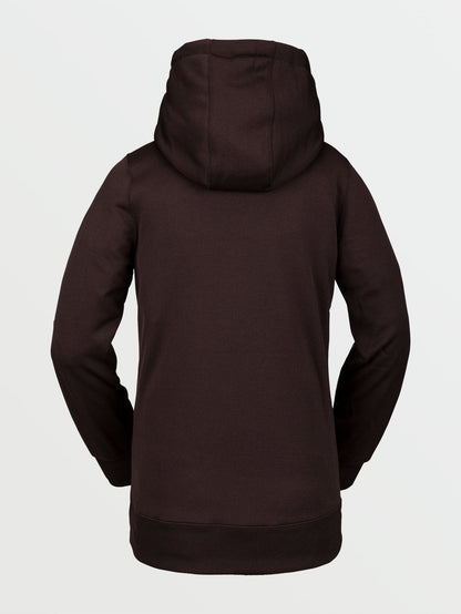 Yerba Fleece Sweatshirt - Black Red