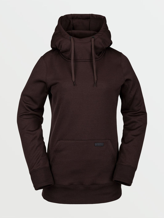 Yerba Fleece Sweatshirt - Schwarz Rot