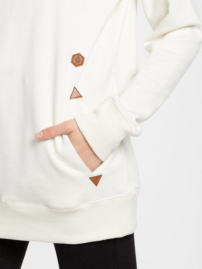 Tower Fleece-Sweatshirt – Knochen