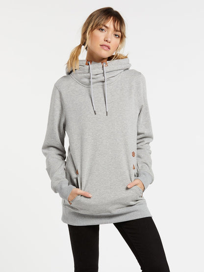 Tower Fleece-Sweatshirt – Grau meliert