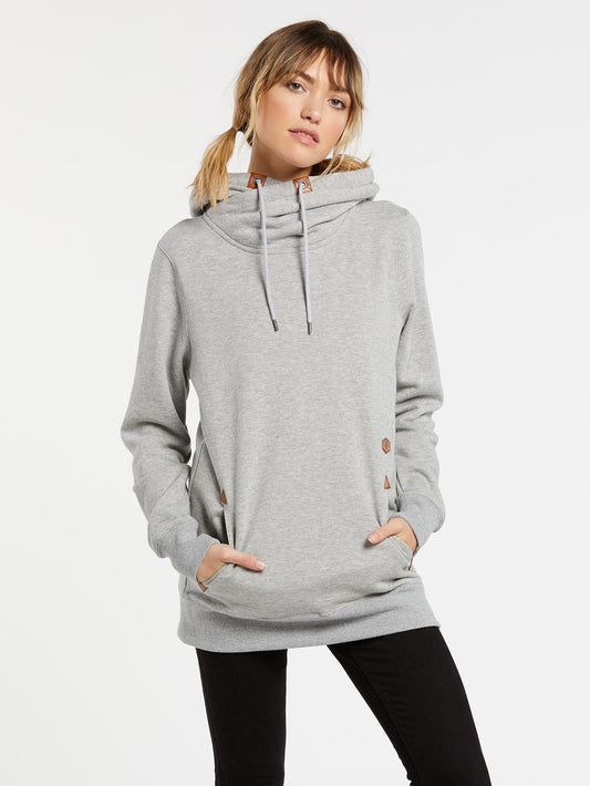 Tower Fleece-Sweatshirt – Grau meliert