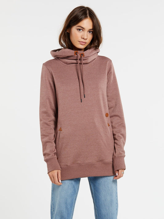 Tower Fleece-Sweatshirt - Rosenholz
