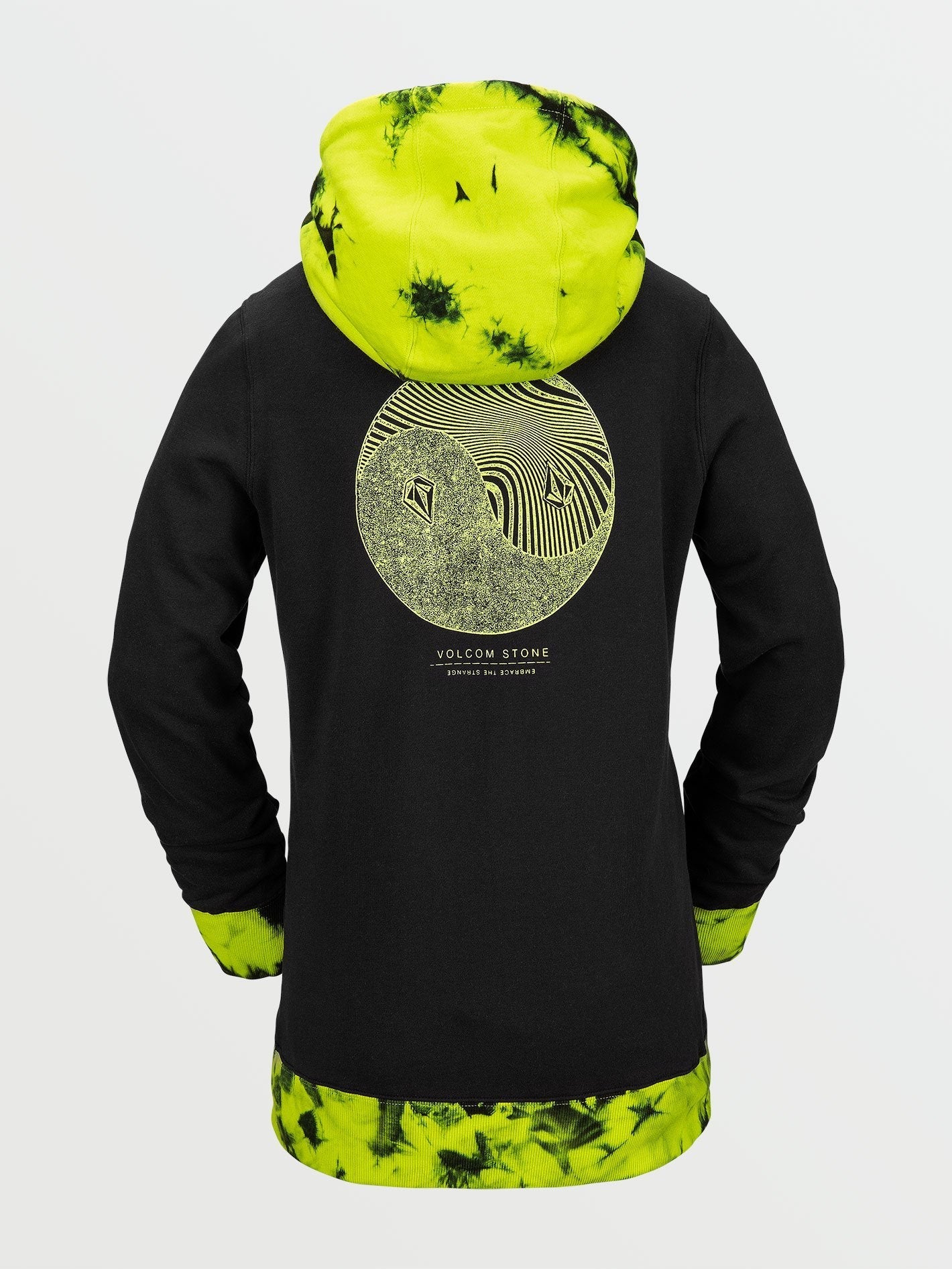 Costus Fleece-Sweatshirt - Limette